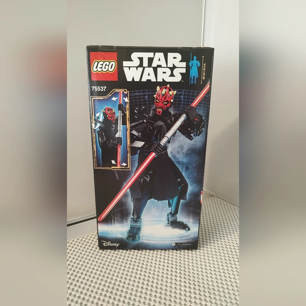 Lego 75537 Darth Maul Star Wars Buildable Figure Building Toy Set Disney